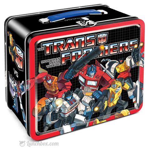 metal transformers lunch box|Transformers Metal Lunch Box .